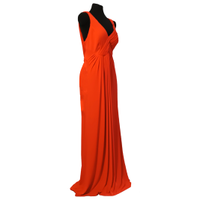 Gianni Versace Kleid aus Viskose in Rot
