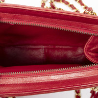 Chanel Borsa a tracolla in Pelle in Rosso