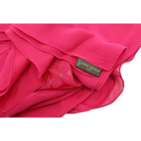 Louis Vuitton Scarf/Shawl Silk in Fuchsia