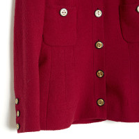 Chanel Veste/Manteau en Laine en Rouge