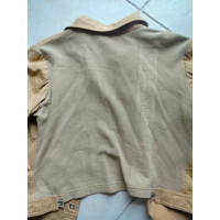 Fendi Jacket/Coat Cotton in Beige