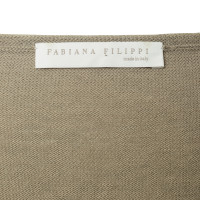 Fabiana Filippi Green/Brown cotton Cardigan 