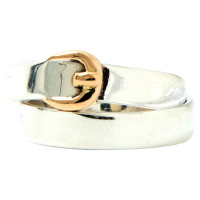 Hermès Ring aus Silber/Gelbgold