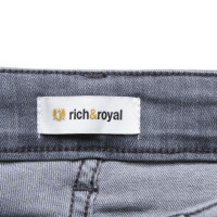 Rich & Royal Jeans in Grau