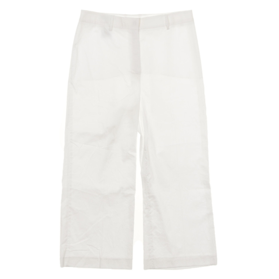 Piu & Piu Trousers Cotton in White