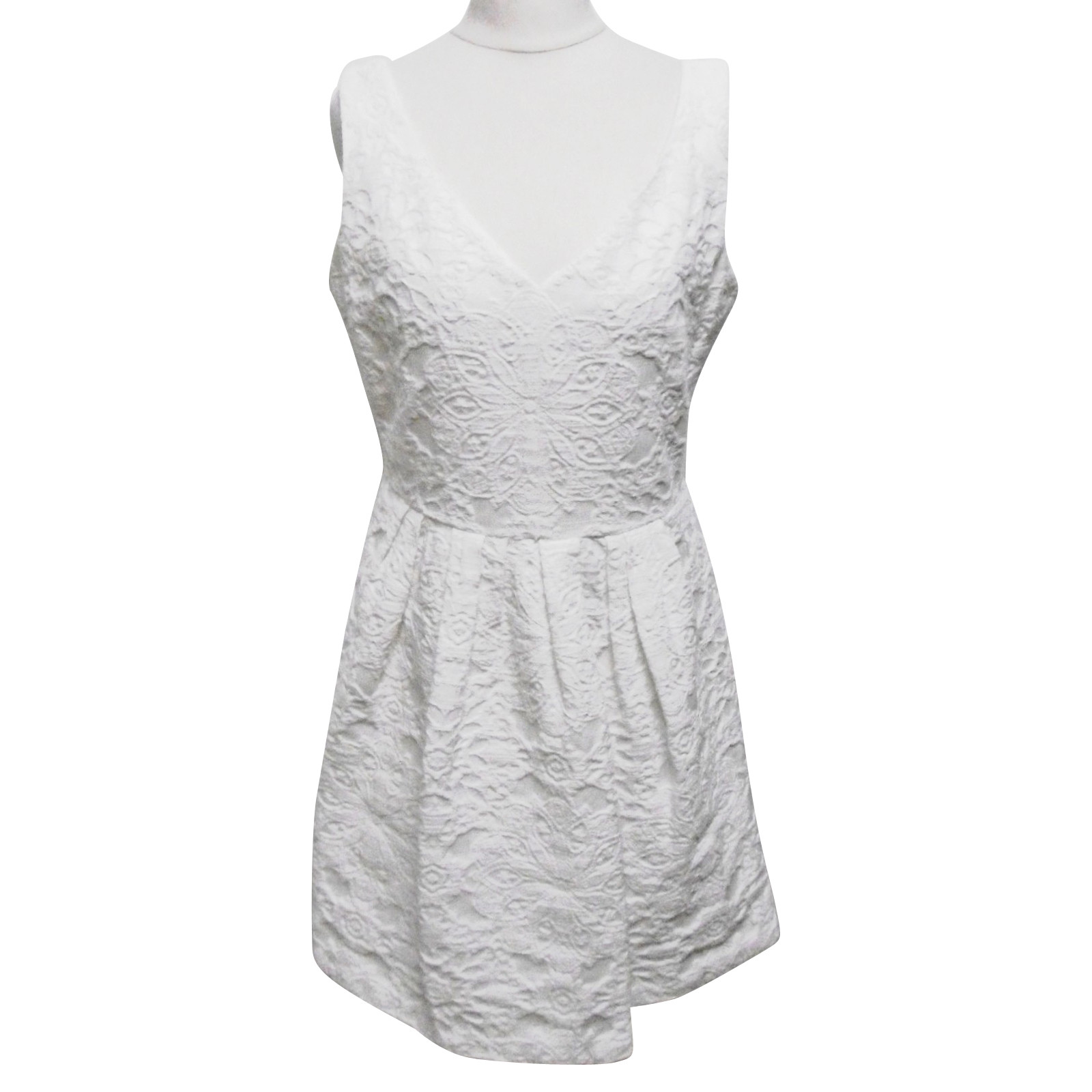 Raoul Dress Cotton in White - Second Hand Raoul Dress Cotton in White buy  used for 310€ (3473462)