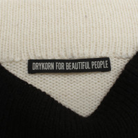 Drykorn Knit sweater in Black / White