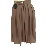 Chloé Silk skirt with tie belt