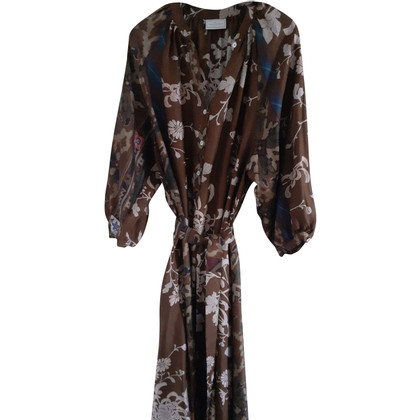 Pierre-Louis Mascia Dress Silk in Brown