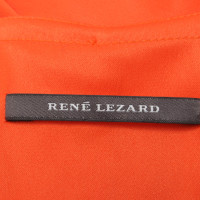 René Lezard Top in neon orange