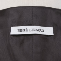 René Lezard Vest Wool in Grey