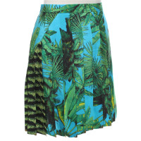 Versace For H&M Pleated skirt made of silk