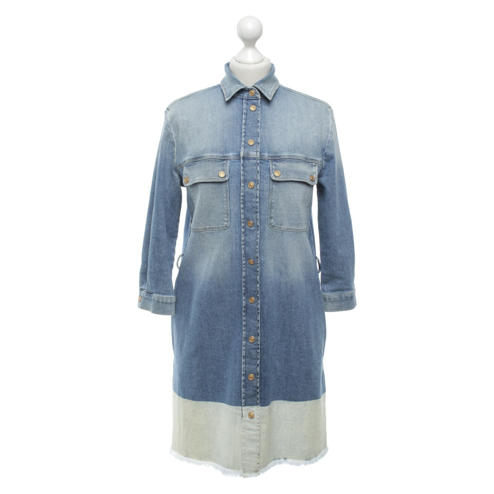 7 For All Mankind Denim dress in blue