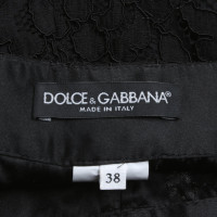 Dolce & Gabbana Top shorts in zwart