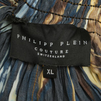 Philipp Plein Colorful tunica di seta