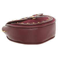 Coccinelle Shoulder bag Leather in Bordeaux