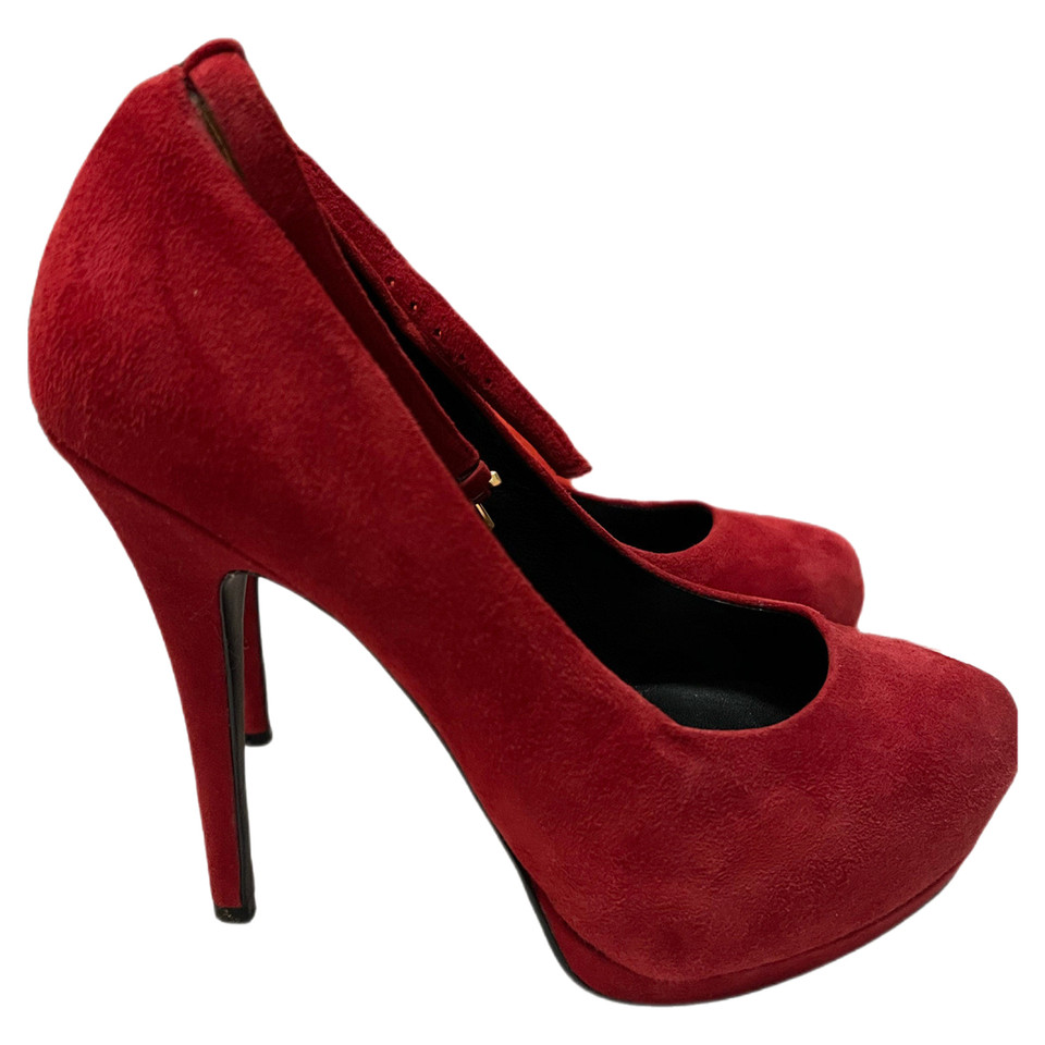 Guess Pumps/Peeptoes Suede in Fuchsia
