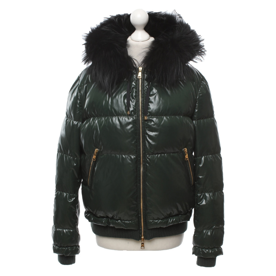 Roberto Cavalli Jacket/Coat in Green