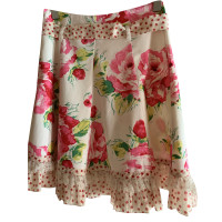 Blumarine Skirt Cotton in Cream
