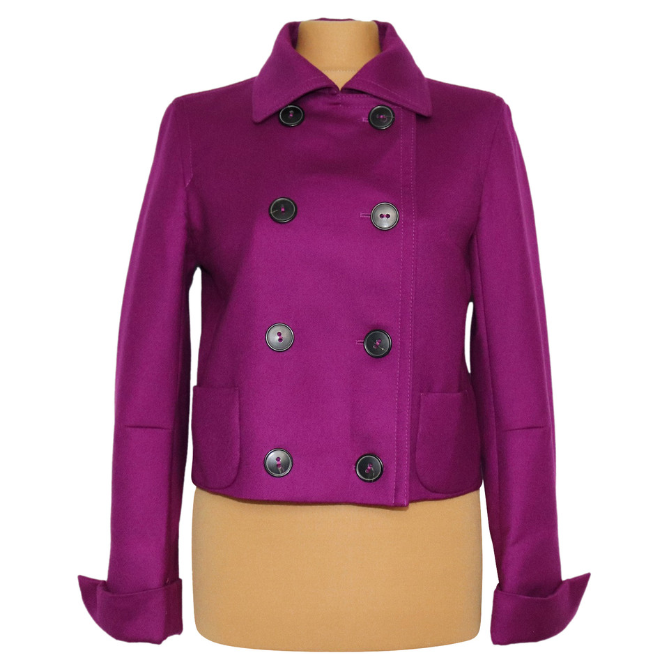 Windsor Jacke/Mantel aus Wolle in Violett
