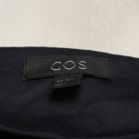 Cos Jas/Mantel Katoen in Blauw