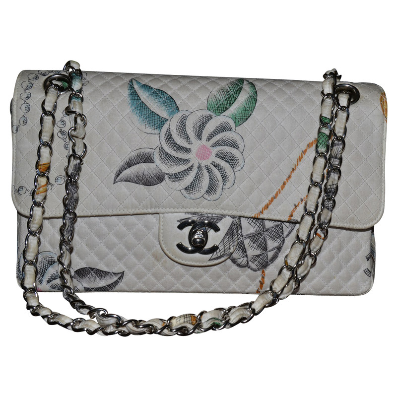 Chanel "Flap Bag" in Multicolor
