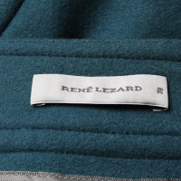 René Lezard Rock aus Wolle in Petrol