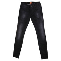 Boss Orange Skinny Jeans in Schwarz