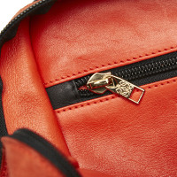 Loewe Handtasche aus Wildleder in Rot