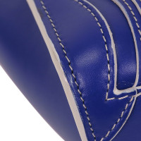 Céline Shoulder bag Leather in Blue