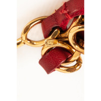 Chanel Cintura in Pelle in Rosso