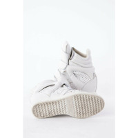 Isabel Marant Sneaker in Pelle in Bianco