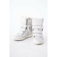 Isabel Marant Sneaker in Pelle in Bianco