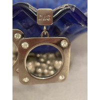 Dolce & Gabbana Ohrring aus Stahl in Silbern