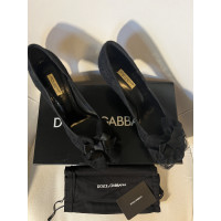 Dolce & Gabbana Pumps/Peeptoes en Cuir en Noir