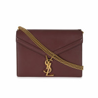 Saint Laurent Borsa a tracolla in Pelle in Rosso