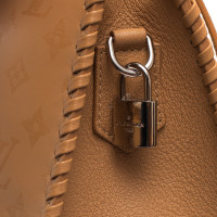 Louis Vuitton Very Zipped Bag Leer in Beige