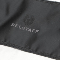 Belstaff Jacke/Mantel aus Leder in Weiß