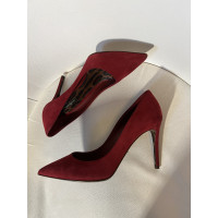 Dolce & Gabbana Pumps/Peeptoes Suede in Red