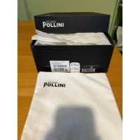 Pollini Pumps/Peeptoes en Cuir en Noir