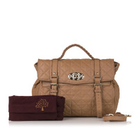 Mulberry Umhängetasche aus Leder in Beige