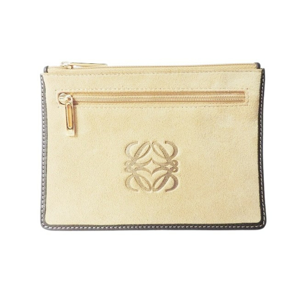 Loewe Bag/Purse Suede in Beige