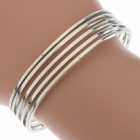 Gucci Bracelet/Wristband Silver in Silvery