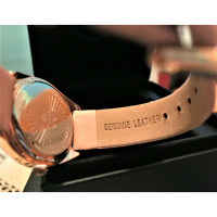 Roberto Cavalli Armbanduhr aus Leder in Rosa / Pink