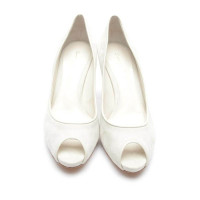 Gianvito Rossi Pumps/Peeptoes Leather in White