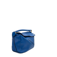 Loewe Puzzle Bag aus Leder in Blau
