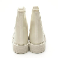 Love Moschino Ankle boots Leather in White