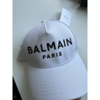 Balmain Hat/Cap Cotton in White