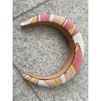 Emilio Pucci Hair accessory Cotton in Pink