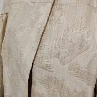 Dries Van Noten Jacket/Coat Cotton in Beige